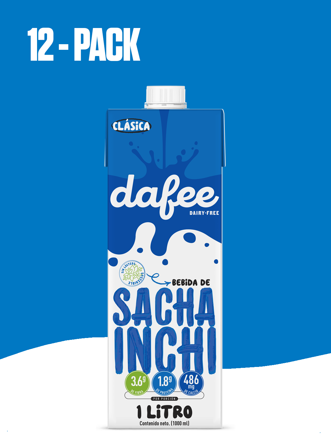 Dafee - Bebida de Sacha Inchi 1000ml (12-Pack)